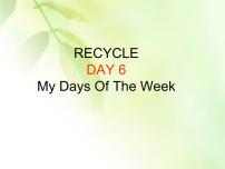 英语人教版 (PEP)Recycle Mike's happy days课文内容课件ppt