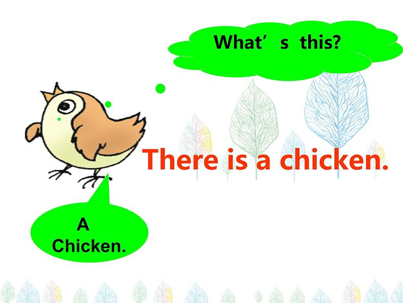 Lesson U A Chicken or Seven Chickens？课件PPT05