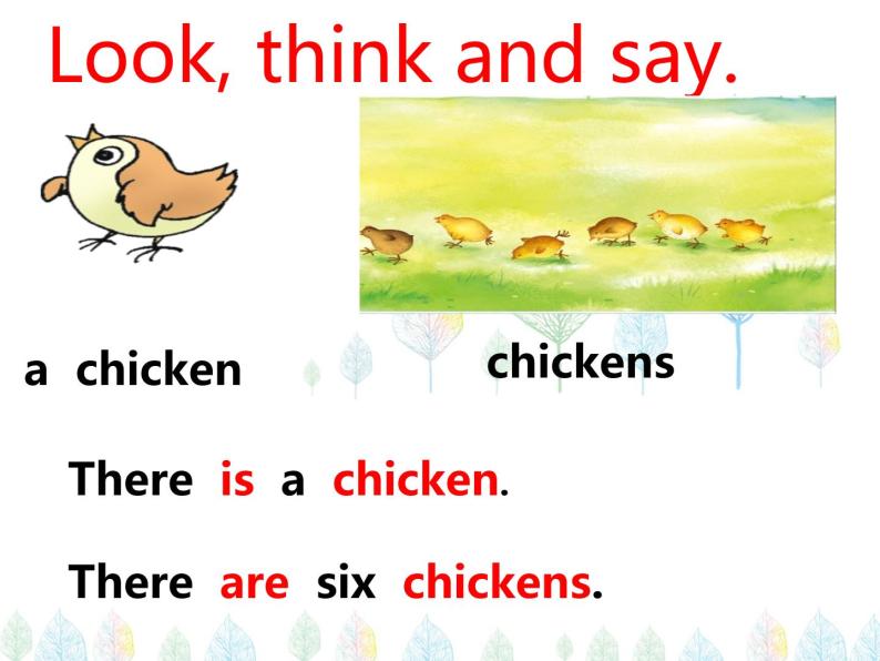Lesson U A Chicken or Seven Chickens？课件PPT08