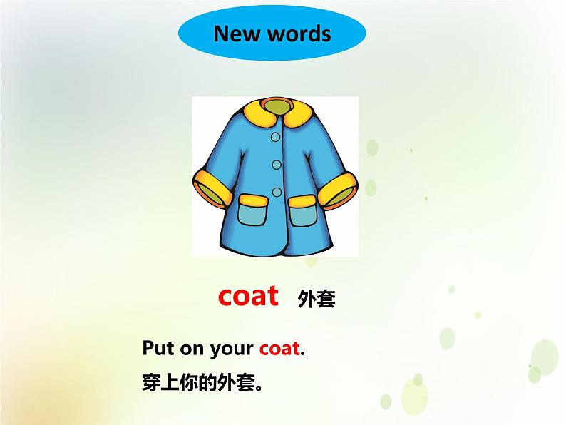 Unit 2 Clothes 同步课件PPT+教案+测试卷 鲁科版小学英语三下06