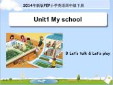 人教版小学英语四年级下册Unit1 B Let’s talk教学课件