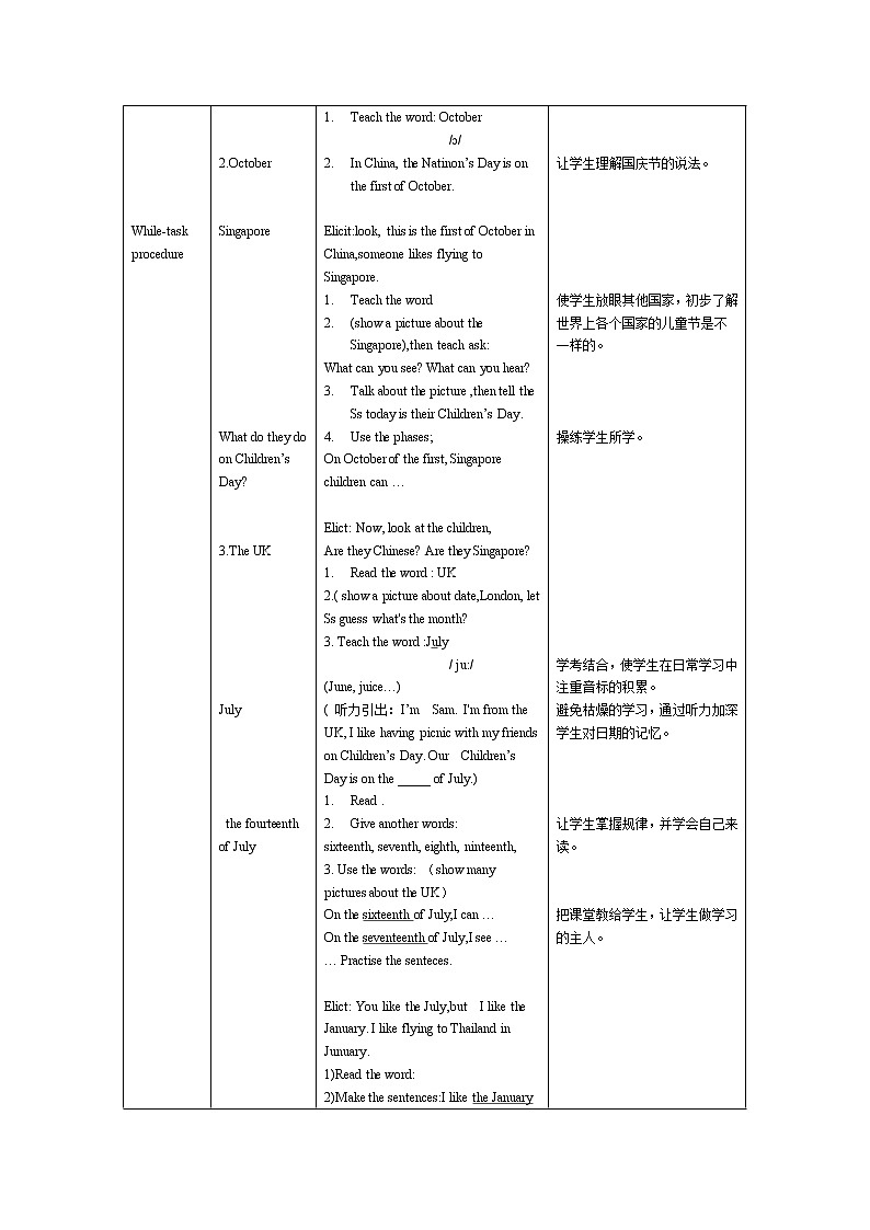 上海牛津版三下 Module 4 Unit 2 Lesson 3教案第2页