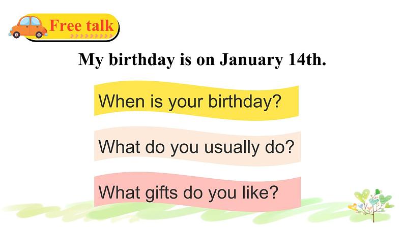 人教精通版英语五年级下册 Unit 2 Lesson 7PPT课件+教案+练习03