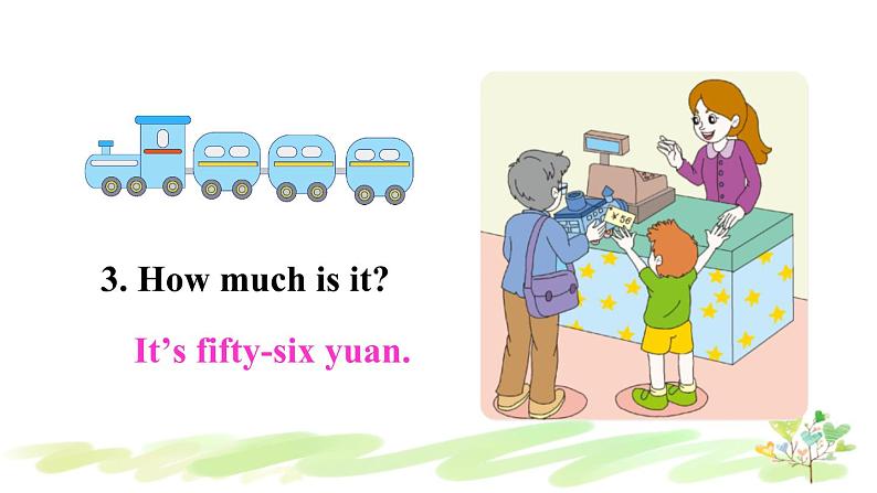 人教精通版英语五年级下册 Unit 2 Lesson 7PPT课件+教案+练习08