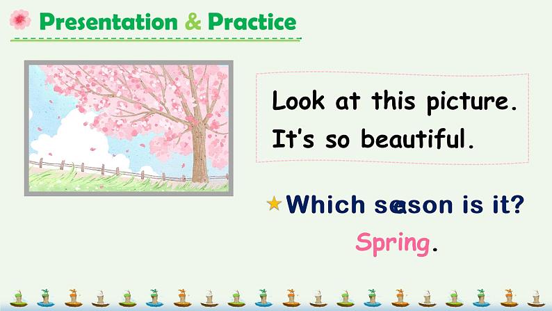 五年级英语下册（人教PEP版）Unit 2 Part A 第2课时（课件+音视频素材）05