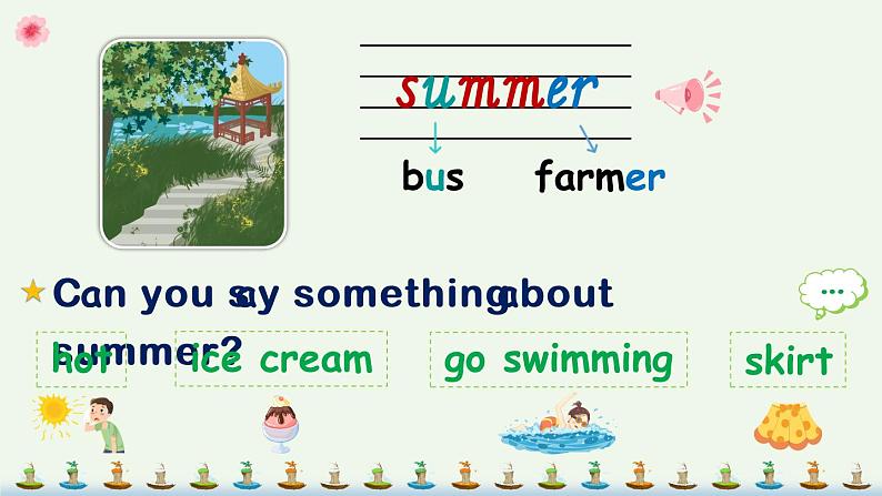 五年级英语下册（人教PEP版）Unit 2 Part A 第2课时（课件+音视频素材）08