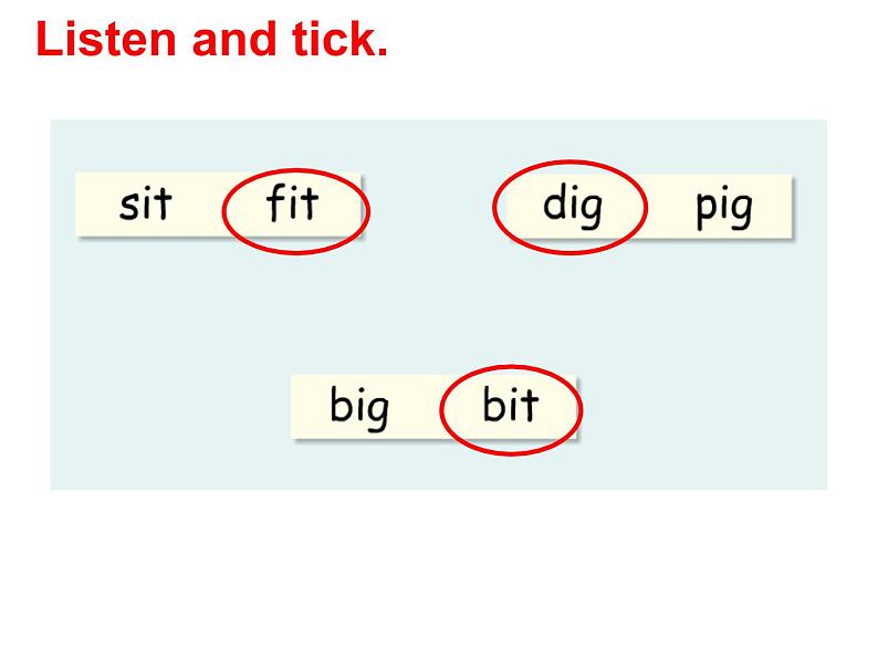 3-4Unit 3 Food let’s spell +let’s check课件PPT04