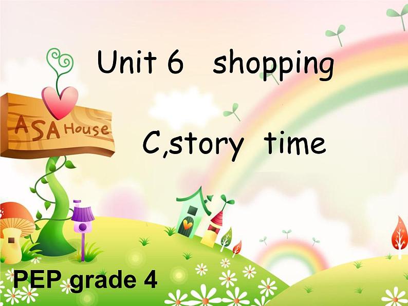 Unit6shoppingCstorytime（课件） 英语四年级下册第1页