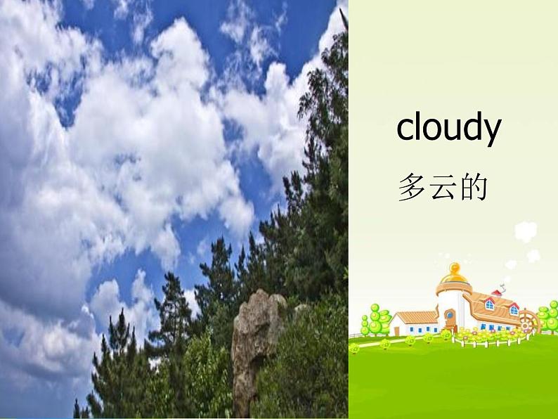 Unit3WeatherPartBLet’slearn（课件）-2021-2022学年英语四年级下册第4页