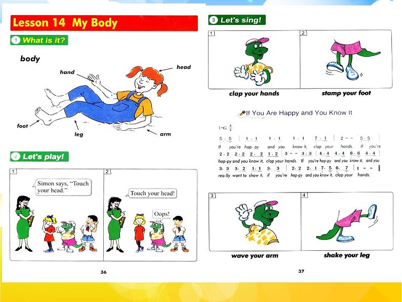 Unit3 Lesson15LeftandRight（课件） 英语三年级上册 (2)03