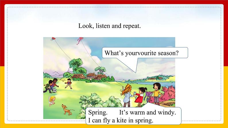 Unit 3 Seasons Lesson 2课件04