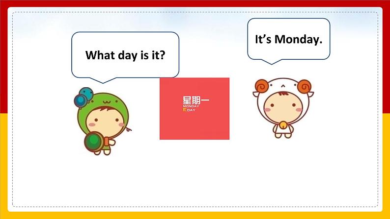 Unit 6 My Week Lesson 2 课件08