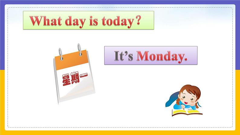 Unit 6 My Week Lesson 3 课件04