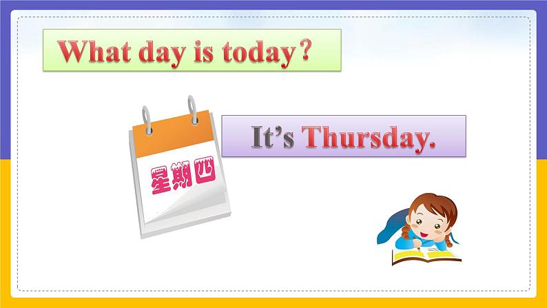 Unit 6 My Week Lesson 3 课件07