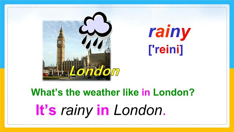 Unit 2 Weather Lesson 3 课件03