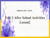 Unit 3 After School Activities Lesson 2 课件