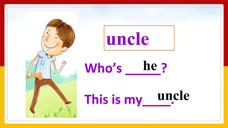 Unit 4 My Family Lesson 1 课件05