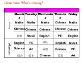 译林版四下英语Unit1 Our school subjects Cartoontime课件PPT