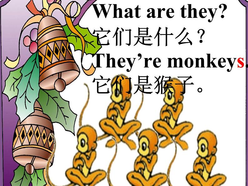 外研版（三起）三下Module 2《Unit 1 They are monkeys》ppt课件2第6页