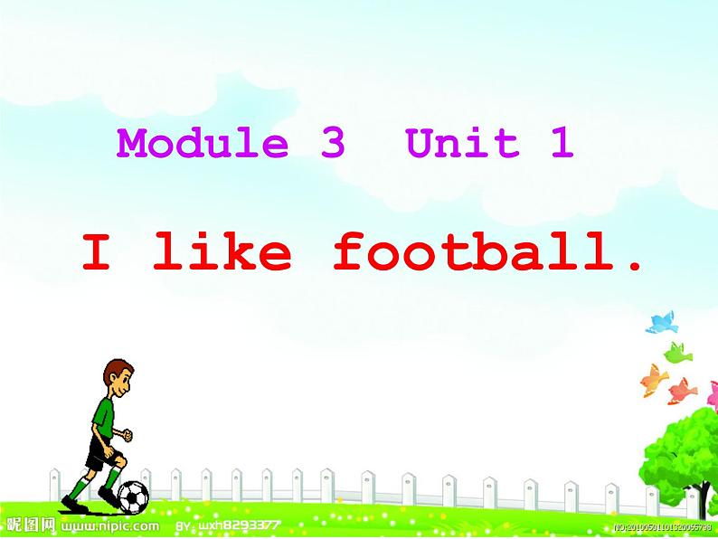 外研版（三起）三下Module 3《Unit 1 I like football》ppt课件3第2页