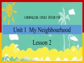 Unit 1 My Neighbourhood Lesson 2課件