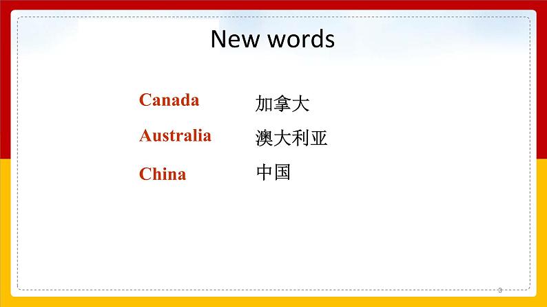 Unit 6 Countries Lesson 1 课件第3页