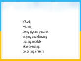 Unit 4 Hobbies Lesson 3 課件