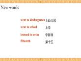 Unit 6 Growing Up Lesson 1精品課件