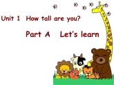 人教版（PEP）六年级下册英语优秀课件-Unit1《 How tall are you》Part A  (共22张PPT)