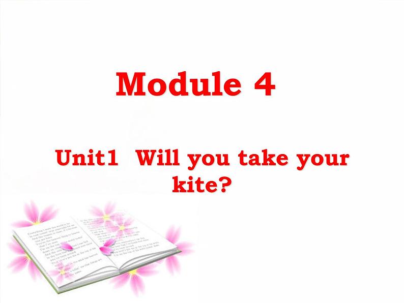 外研版（三起）四下Module 4《Unit 1 Will you take your kite》ppt课件101