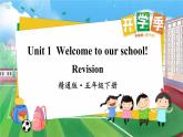 人教精通版英语五年级下册 Unit 1 RevisionPPT课件+教案