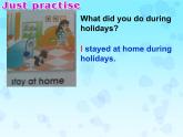 六年級(jí)下冊(cè)英語課件－Unit1 I went to Sanya for my holidays.(Lesson6) ｜人教精通版