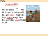 六年級英語下冊課件-Lesson 6 A Famous Football Player（2）-冀教版