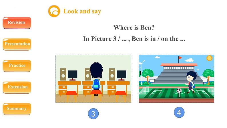 （人教PEP版 ）四年级英语下册同步备课系列 Unit 1 My school  Part A Let’s spell（课件）第4页