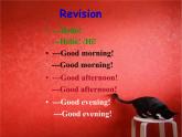 人教新起点小学英语一年级上册《Revision 2》PPT课件 (1)
