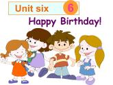 北师大【一起】小学英语一上册《Unit 6 Happy Birthday》PPT课件 (10)
