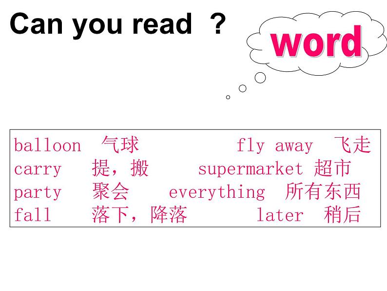 六年级英语下册课件-Module 4 Unit 1 The balloons are flying away162-外研版（三起）第1页