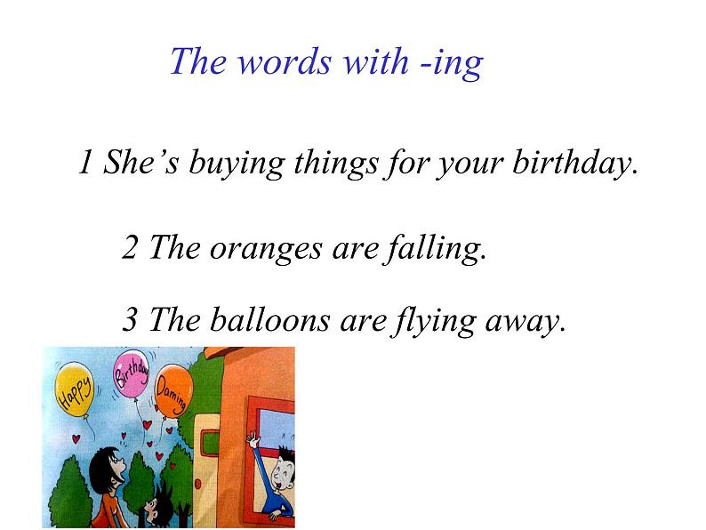 六年级英语下册课件-Module 4 Unit 1 The balloons are flying away2-外研版（三起）第7页