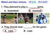 六年級英語下冊課件-Module 8 Unit 1 Why do you have cups on your heads（3）-外研版