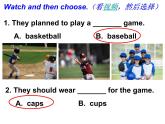 六年级英语下册课件-Module 8 Unit 1 Why do you have cups on your heads（3）-外研版