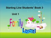 人教新起点小学英语二年级上册《Unit 1 My Family》PPT课件 (4)