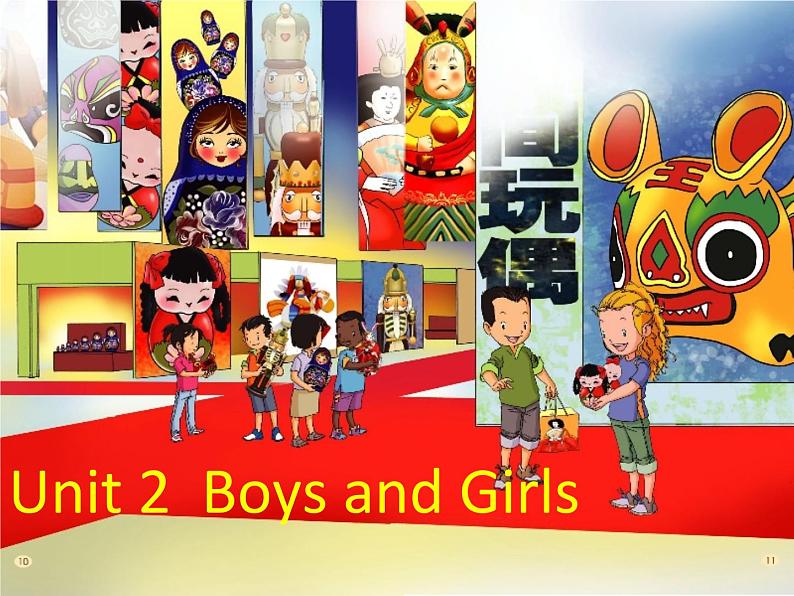 人教新起点小学英语二年级上册《unit 2 Boys and Girls》PPT课件 (3)02