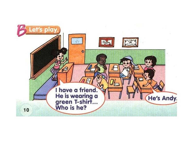 人教新起点小学英语二年级上册《Unit 3 My Friends》PPT课件 (8)第7页