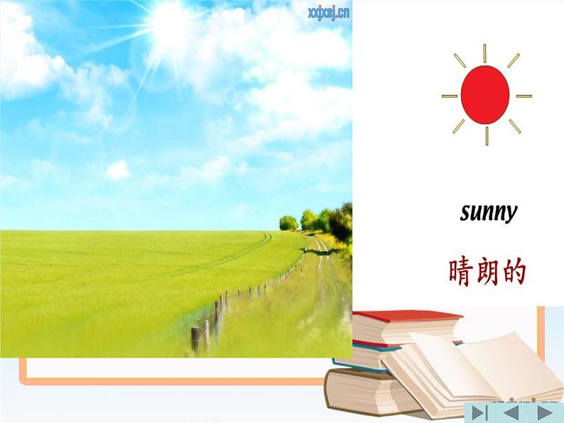 人教新起点小学英语二年级下册《Unit 2 Weather》PPT课件 (2)04