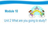 外研版（三年级起点）六年级下册Module10 Unit2 What are you going to study？ 课件