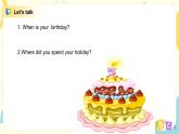 Unit 1It was my birthday on Saturday 课件PPT+教案