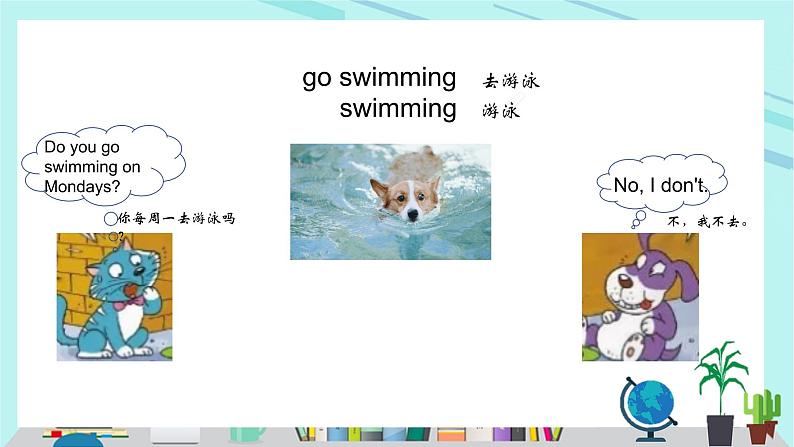 外研版（三起）三年级下册 Module6Unit1 What do you do on Sundays.PPT+动画视频05