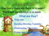 四年級下冊英語課件－Unit4 There are seven days in a week.(Lesson23) ｜人教精通版