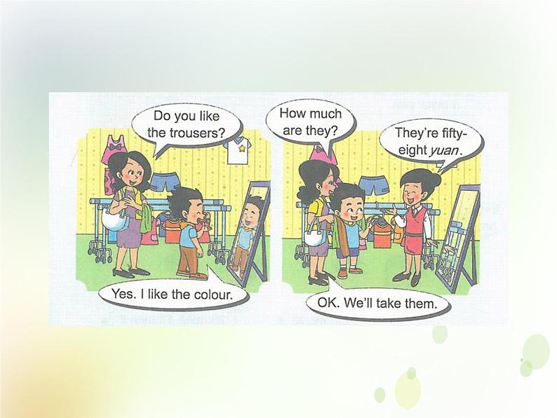 U5-L3 How much is this shirt？第6页