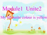 三年級(jí)英語(yǔ)下冊(cè)課件-Module 1 Unit2 My favourite colour is yellow98-外研版（三起）